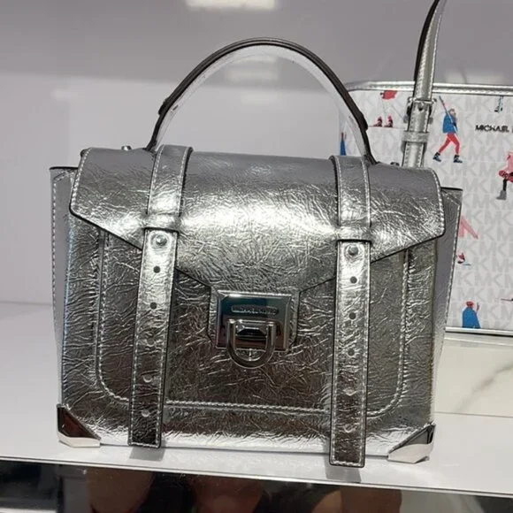 Michael Kors Manhattan Medium School Satchel - Picture 9 of 16